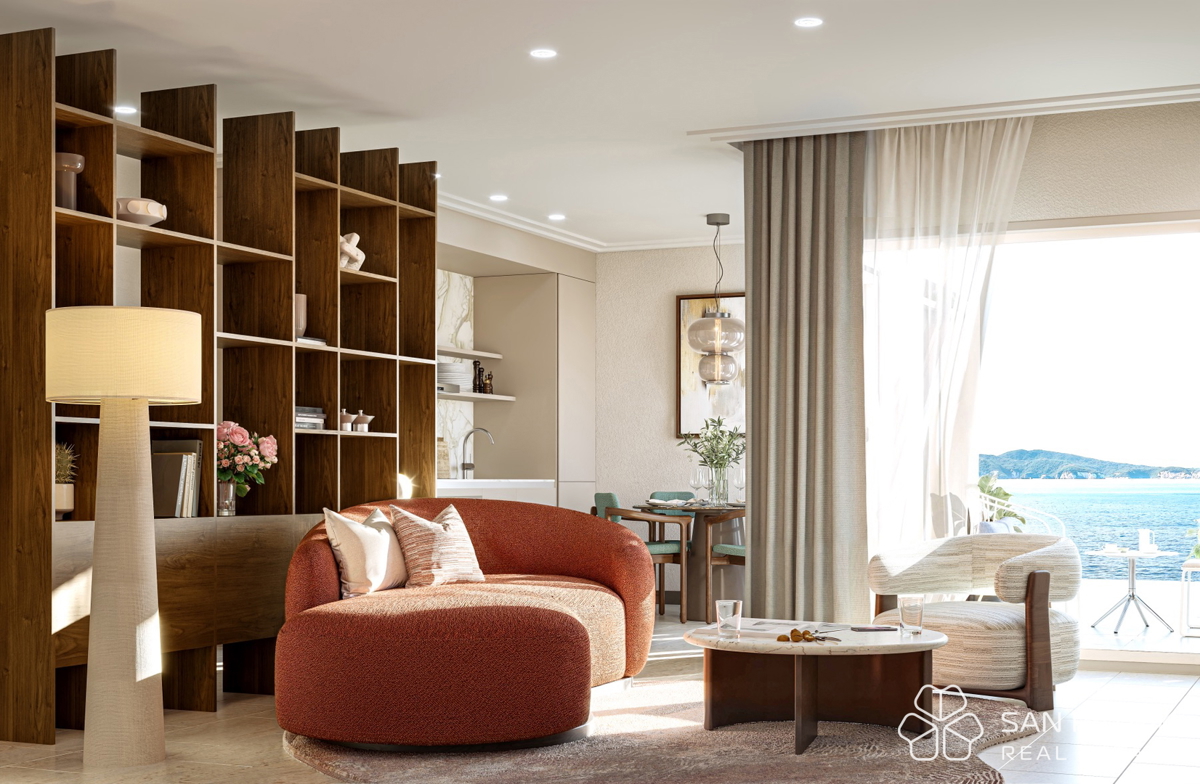 Appartamento a 20 m dal mare, 2 camere da letto | Vinodol Seafront Collection