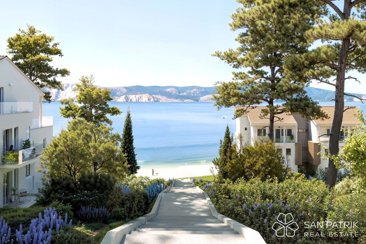 Appartamento a 20 m dal mare, 2 camere da letto | Vinodol Seafront Collection