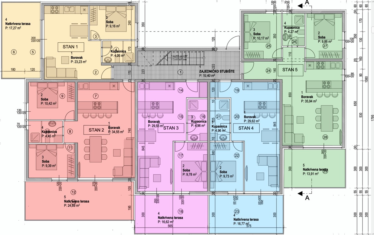 Moderna nuova costruzione vicino al mare, Povljana sull'isola di Pag