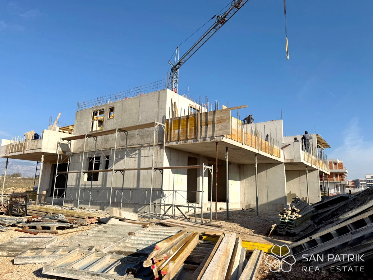 Moderna nuova costruzione vicino al mare, Povljana sull'isola di Pag