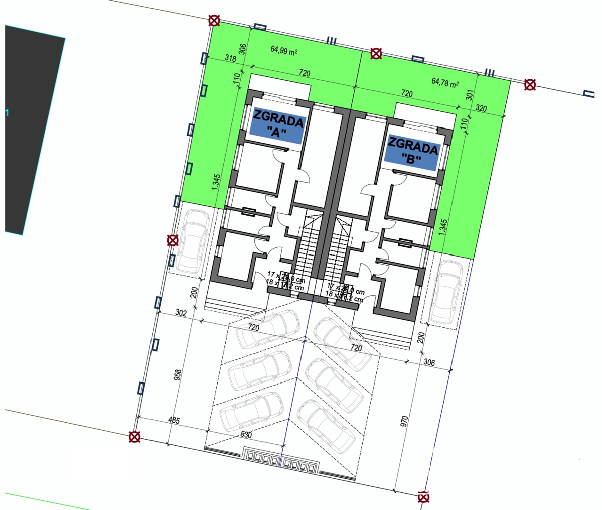 Occasione: Appartamento su due livelli (151 m2) a Resnik, nuova costruzione a 1.900 EUR/m2