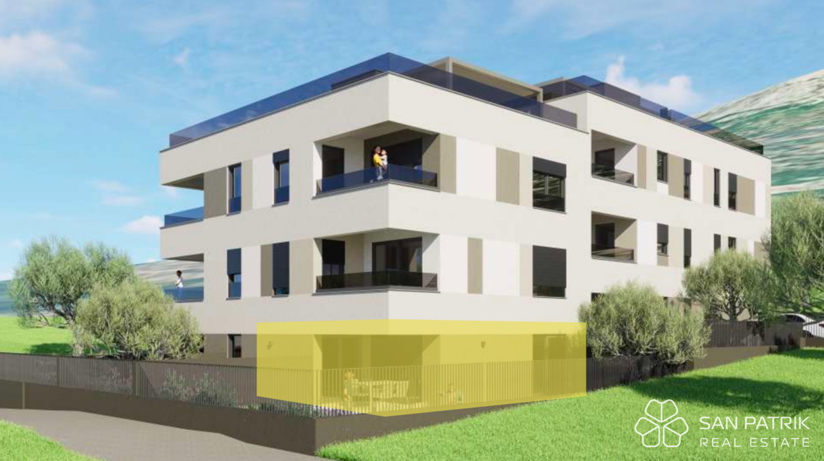 Nuova costruzione con vista mare, a 250 m dalla spiaggia, Podstrana