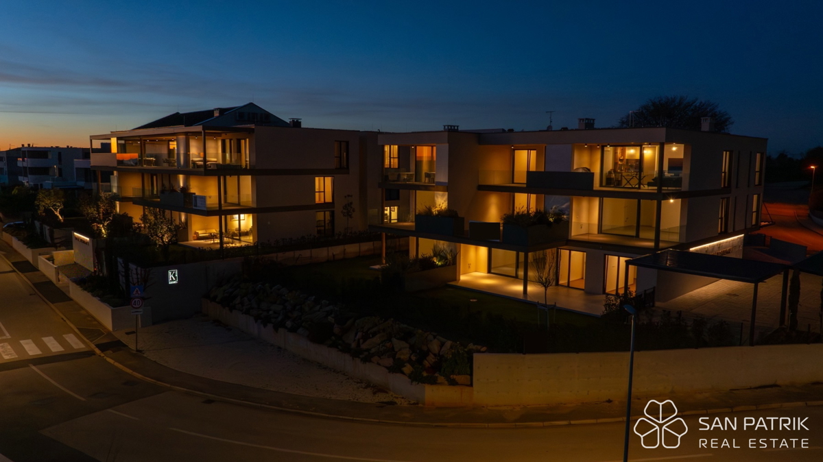 Novigrad, Istra: Residenza moderna in posizione tranquilla con vista