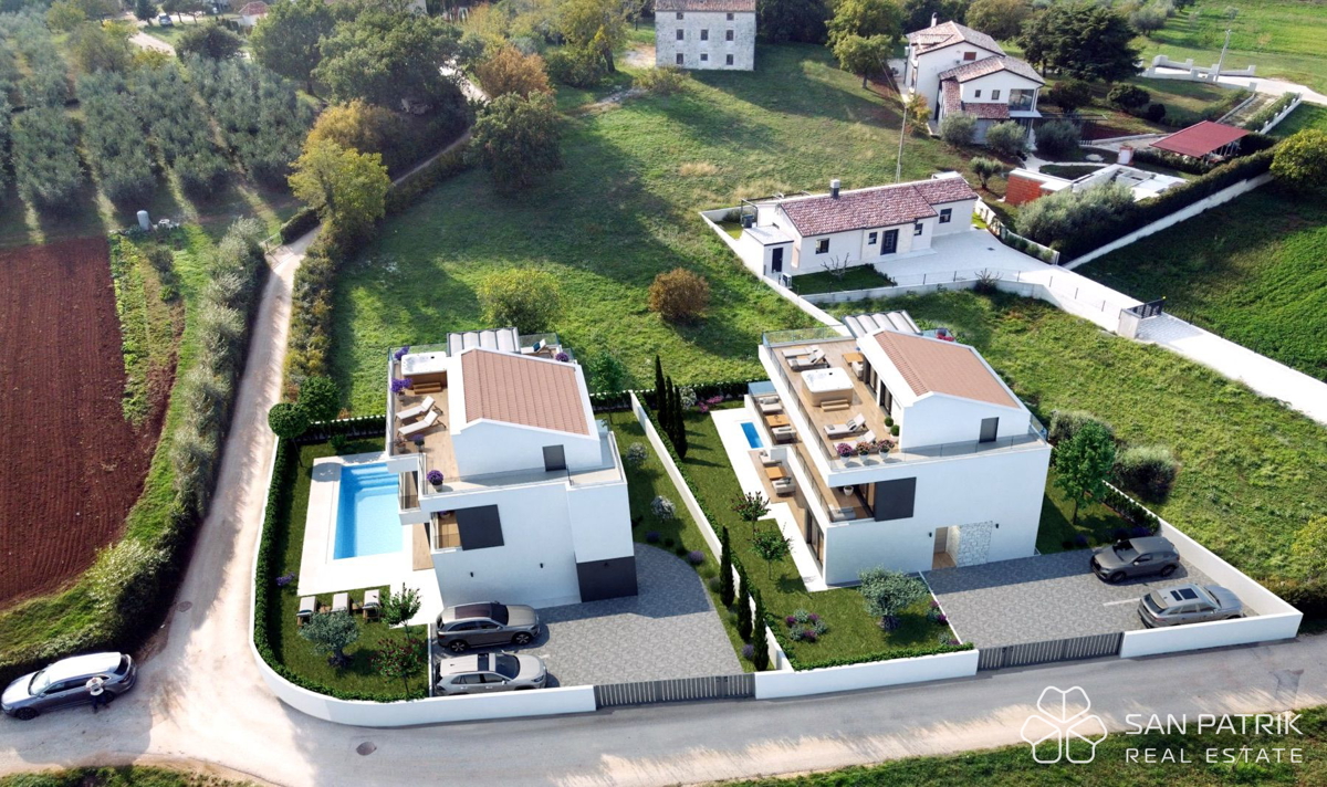 Villa moderna: tranquillo rifugio mediterraneo vicino a Poreč