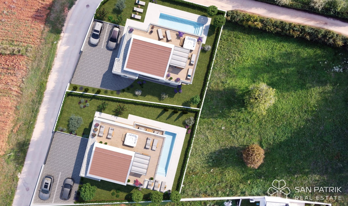 Villa moderna: tranquillo rifugio mediterraneo vicino a Poreč