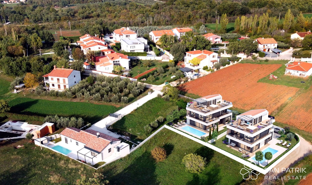 Villa moderna: tranquillo rifugio mediterraneo vicino a Poreč