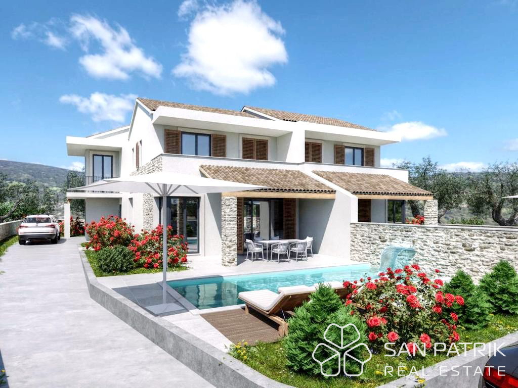 NUOVA COSTRUZIONE CON PISCINA – APPARTAMENTI SU DUE PIANI A MURTER