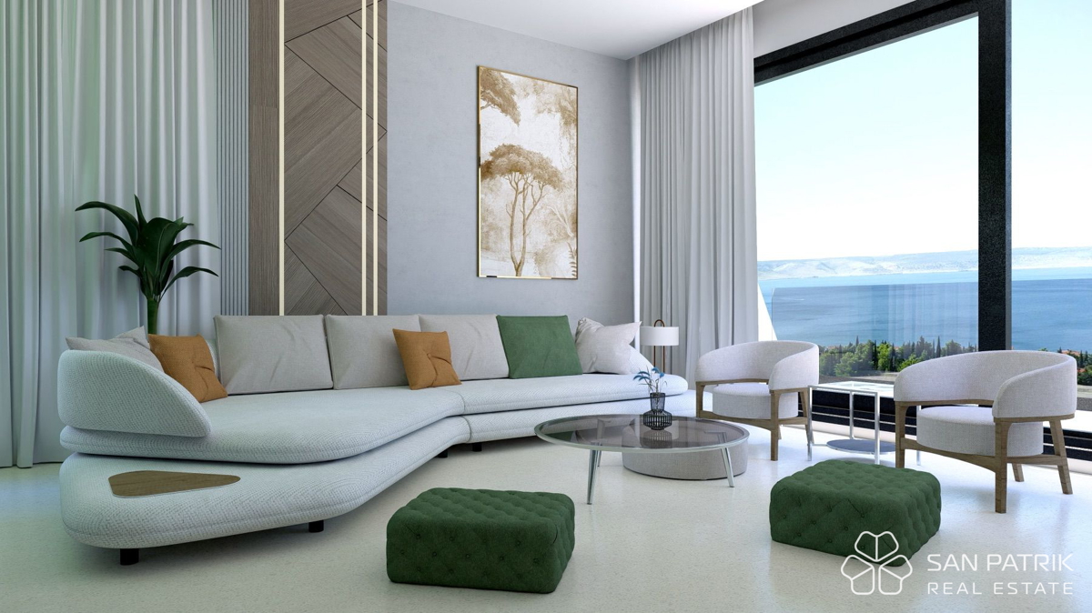 VILLA DI LUSSO PAKLENICA – VISTA PANORAMICA SUL MARE E SUL VELEBIT