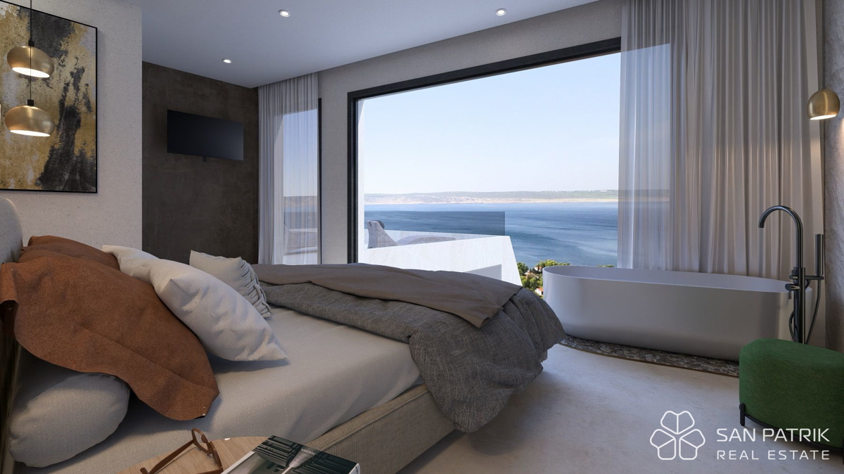 VILLA DI LUSSO PAKLENICA – VISTA PANORAMICA SUL MARE E SUL VELEBIT