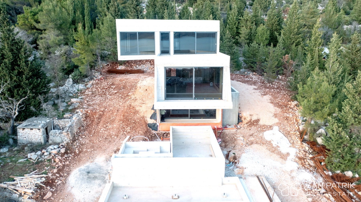 VILLA DI LUSSO PAKLENICA – VISTA PANORAMICA SUL MARE E SUL VELEBIT