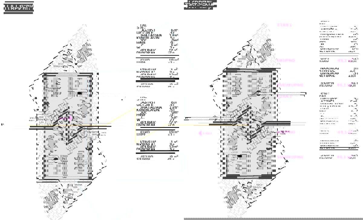 Casa duplex con piscina, Istra - Brtonigla