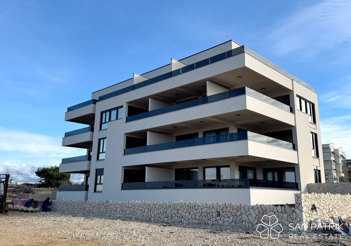 Appartamento moderno (52 m2) a Povljani – acquisto intelligente a Pag, a 300 m dal mare!