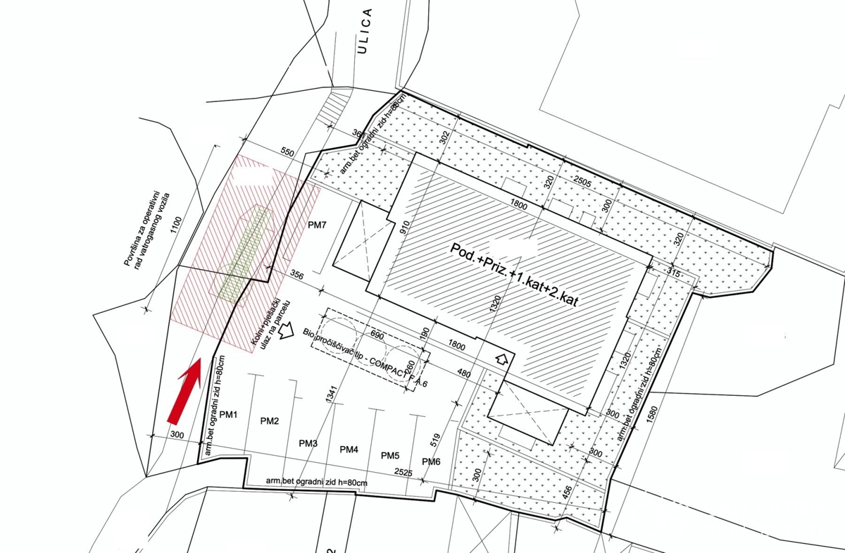 ROGOZNICA – NUOVA COSTRUZIONE IN CENTRO, A 70m DAL MARE – VISTA PANORAMICA