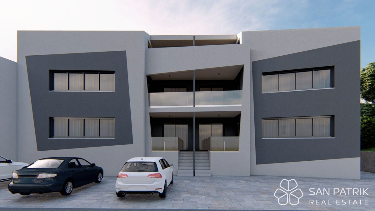 Moderna nuova costruzione vicino al centro di Vrbnik a Krk