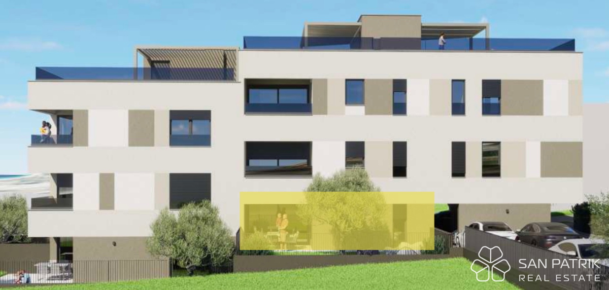 Nuova costruzione con vista mare, a 250 m dalla spiaggia, Podstrana