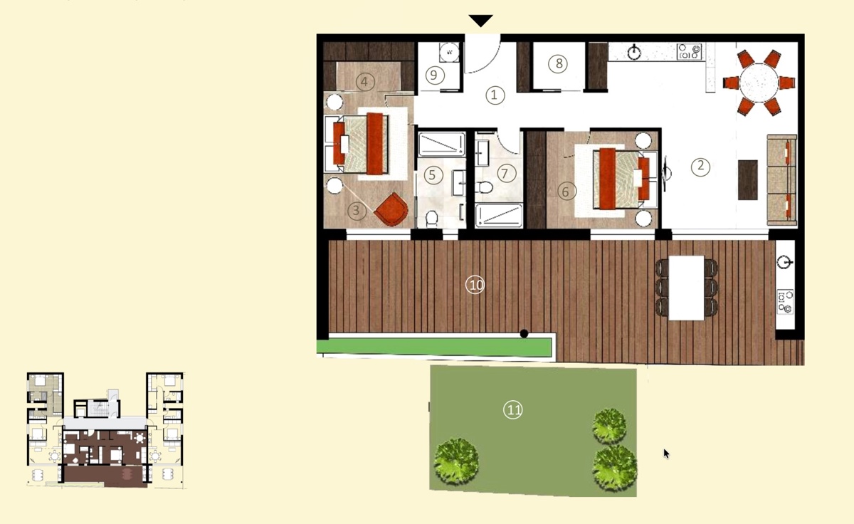 Novigrad, Istra: Residenza moderna in posizione tranquilla con vista