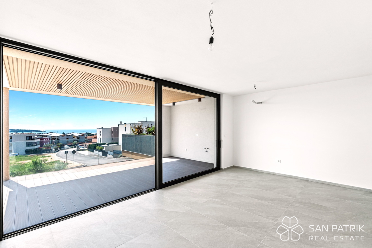 Novigrad, Istra: Residenza moderna in posizione tranquilla con vista