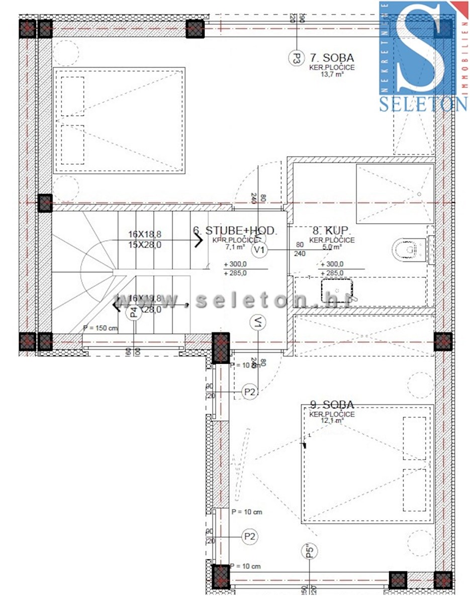 Casa a schiera di 114 m2 con piscina