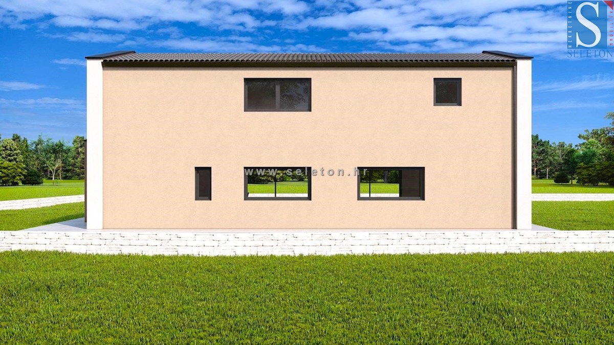 Casa indipendente di 169 m2 con piscina in costruzione