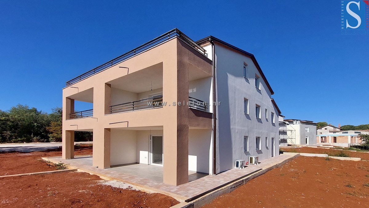 Poreč - dintorni, nuovo appartamento di 66 m2, 2 terrazze