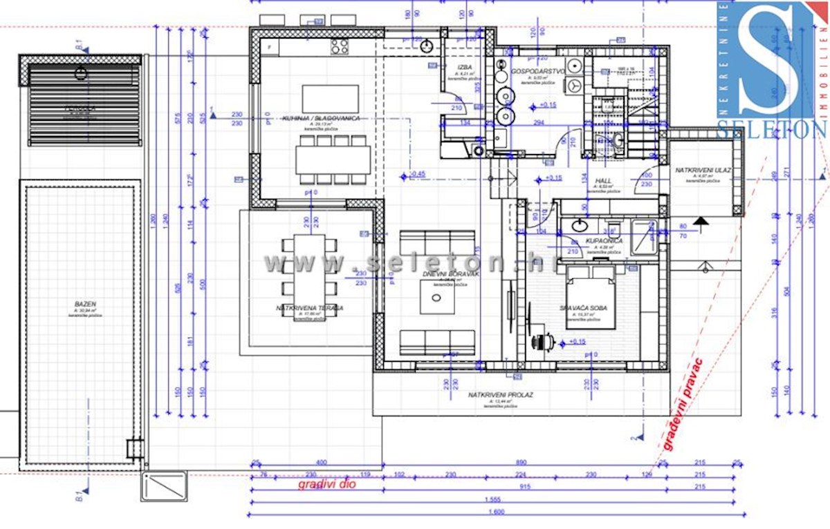 Moderna casa indipendente di 230 m2 con piscina di 30 m2 nelle vicinanze di Poreč-Parenzo - in costruzione