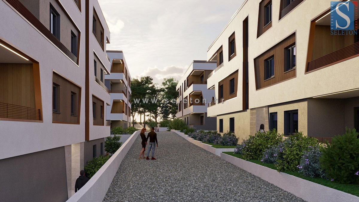 Istria, Poreč-Parenzo, appartamento di 48 m2 in un moderno edificio di nuova costruzione