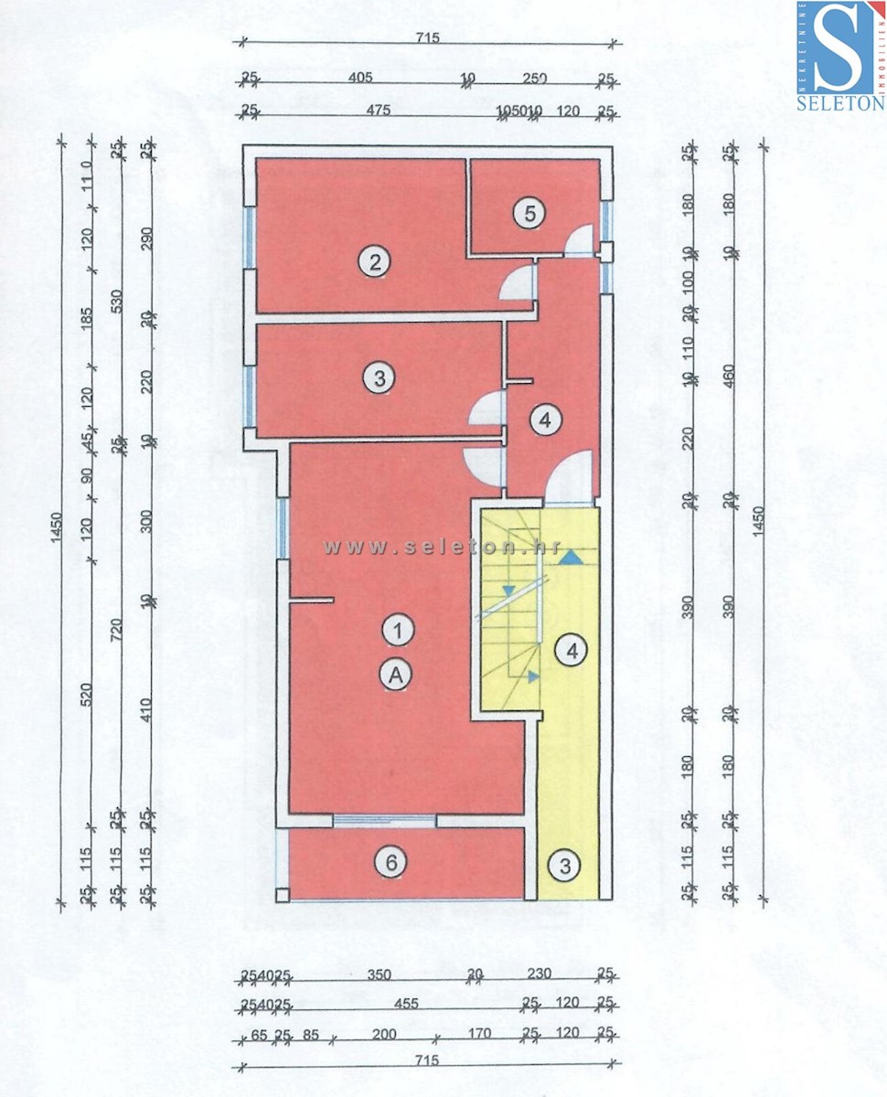 Appartamento ammobiliato a Parenzo, 68 m2, 600 m dal mare/spiaggia