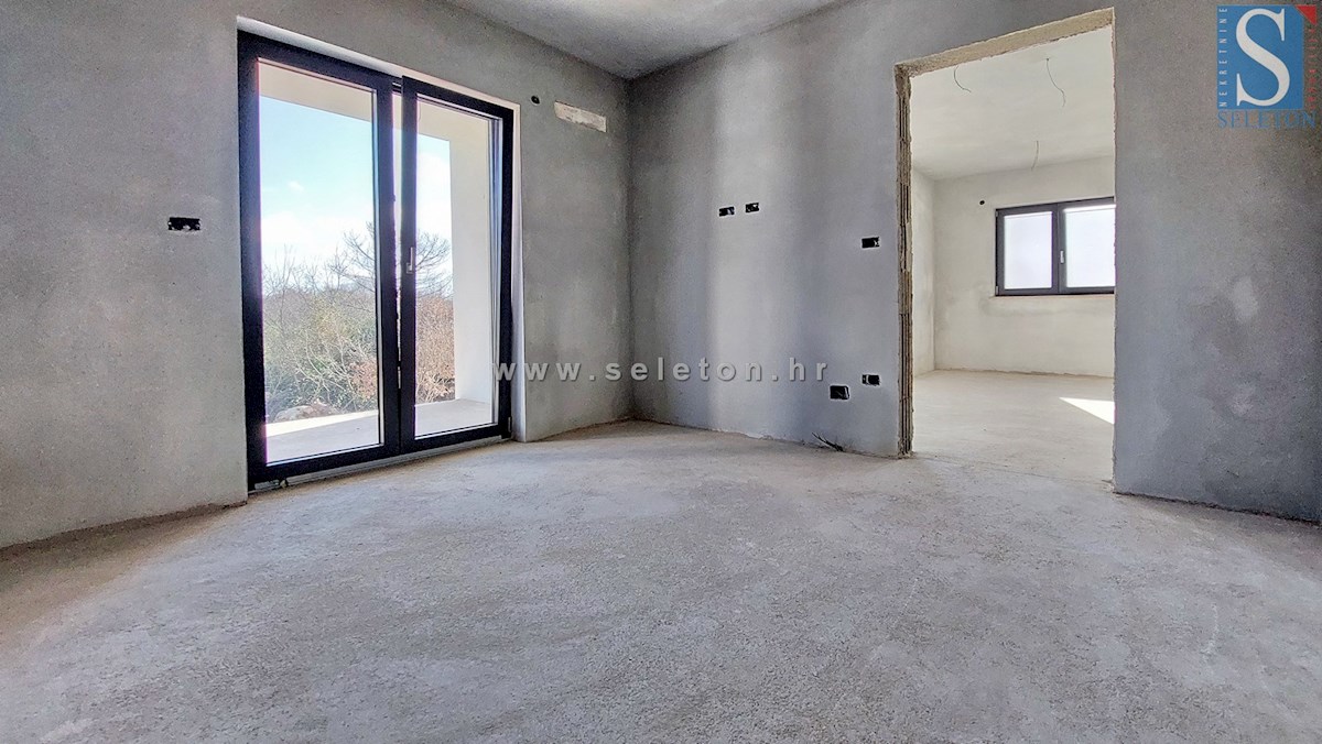 Istria, Poreč-Parenzo, nuovo appartamento di 73 m2, 1° piano - in costruzione