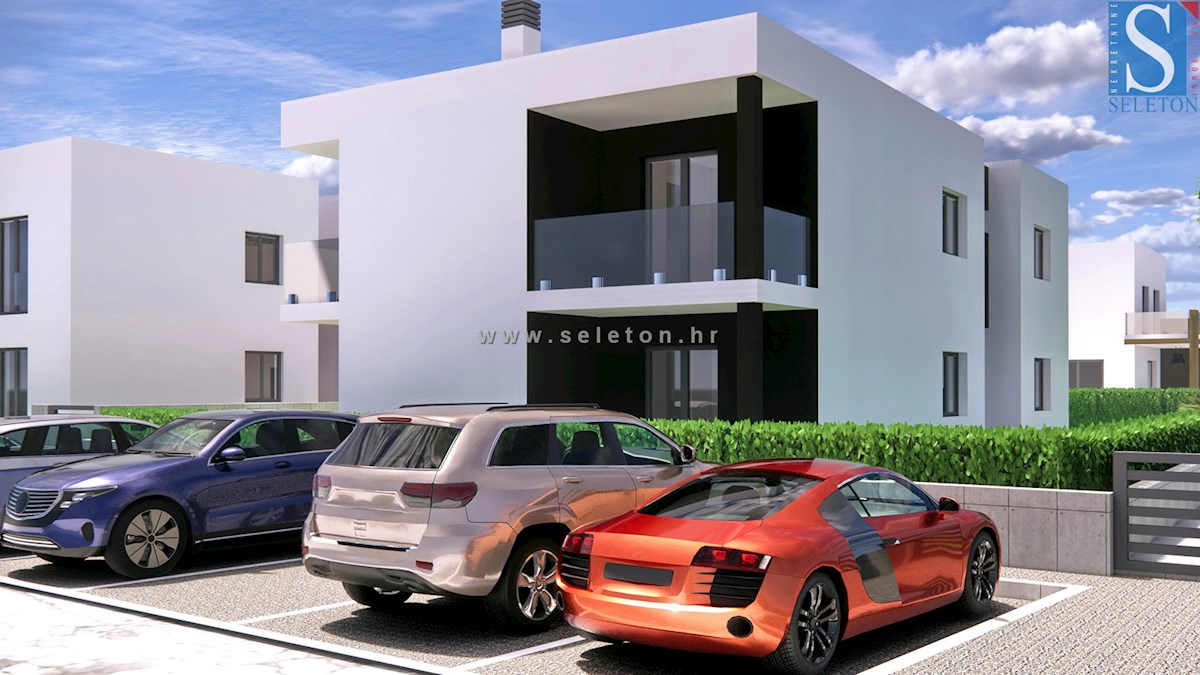 Nuovo appartamento di 66 m2 a Poreč-Parenzo, 1° piano - in costruzione