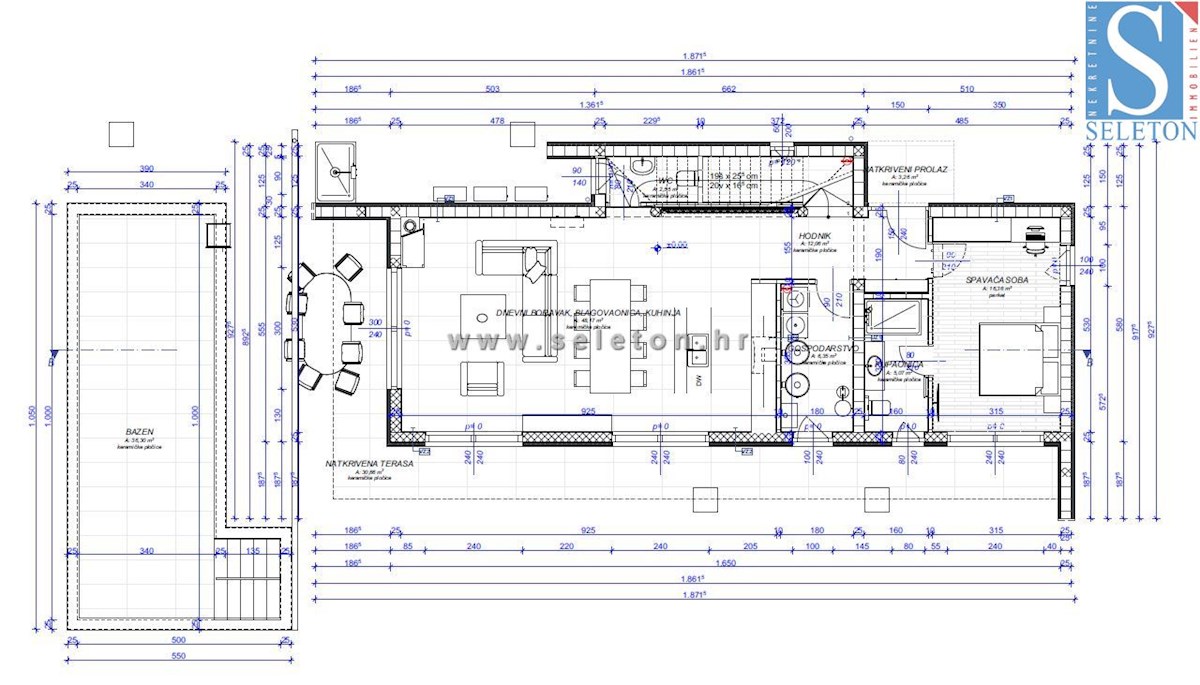 Moderna casa indipendente di 243 m2 con piscina di 36 m2 nelle vicinanze di Poreč-Parenzo - in costruzione