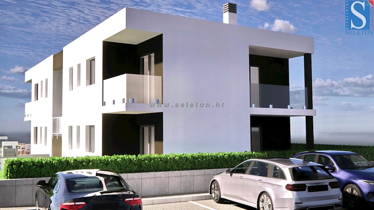 Nuovo appartamento di 66 m2 a Poreč-Parenzo, 1° piano - in costruzione