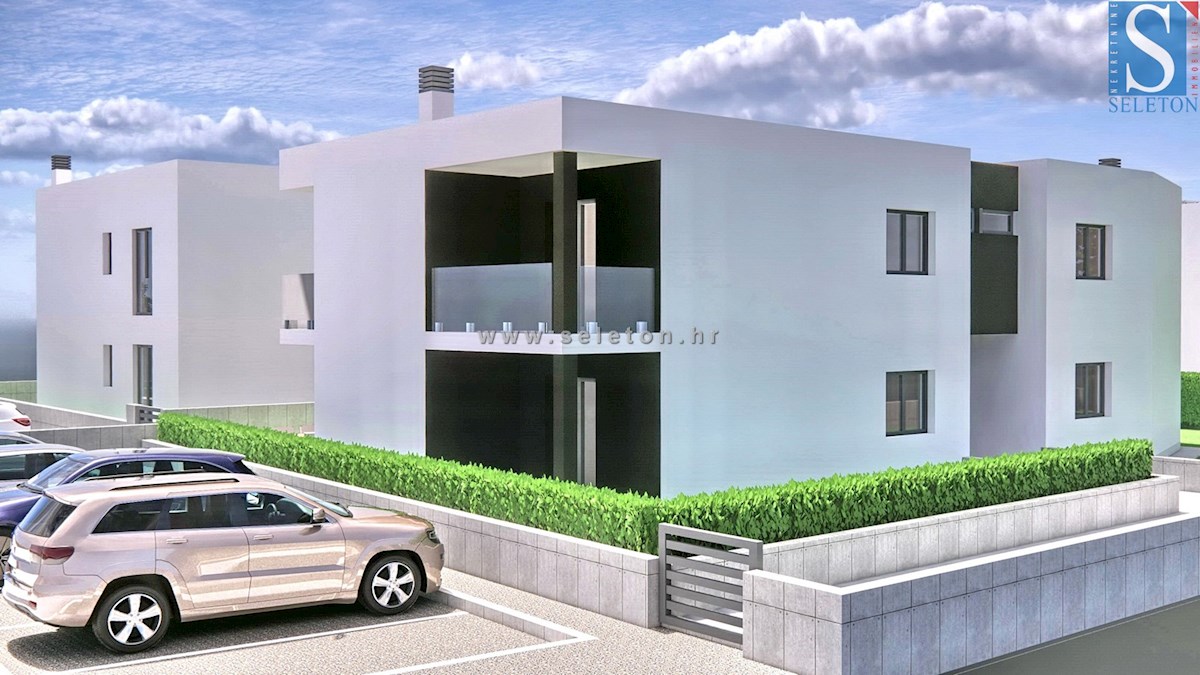 Nuovo appartamento di 66 m2 a Poreč-Parenzo, 1° piano - in costruzione