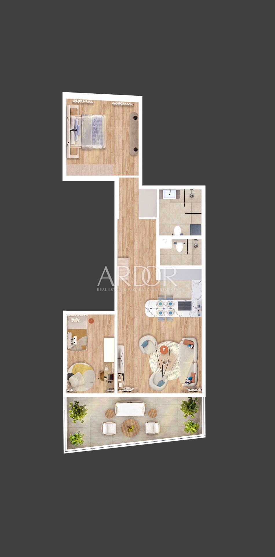 Appartamento Kantrida, Rijeka, 118,29m2