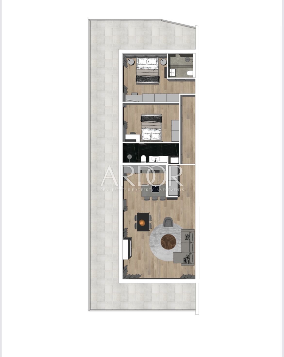 Appartamento Opatija - Centar, Opatija, 131,03m2