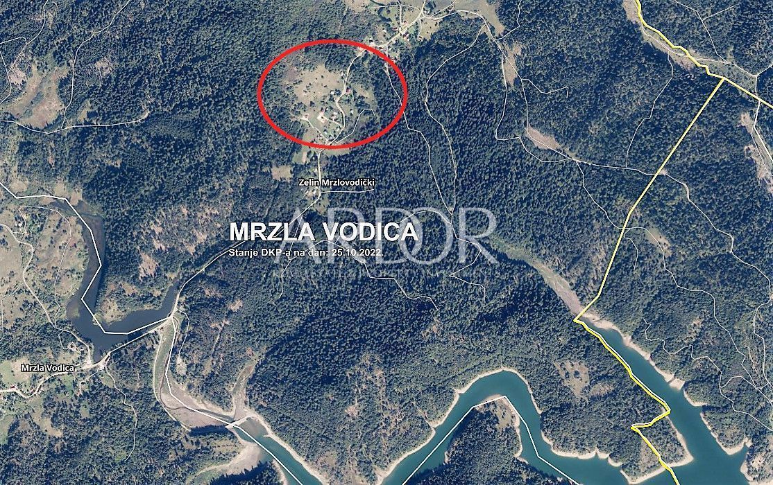 Terreno Zelin Mrzlovodički, Lokve, 554m2