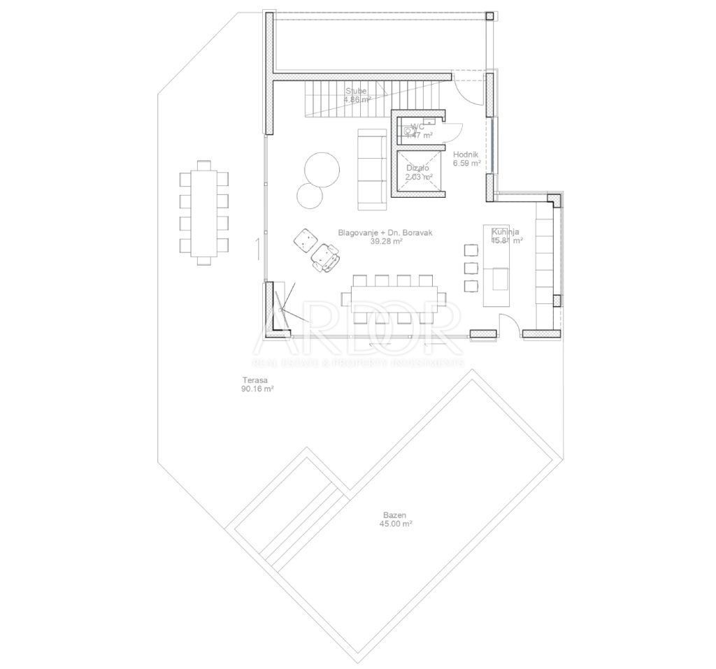 Villa Zadar, 360m2
