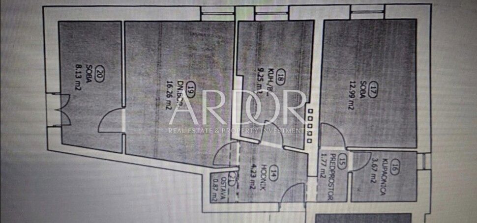 Appartamento Senj, 57,17m2