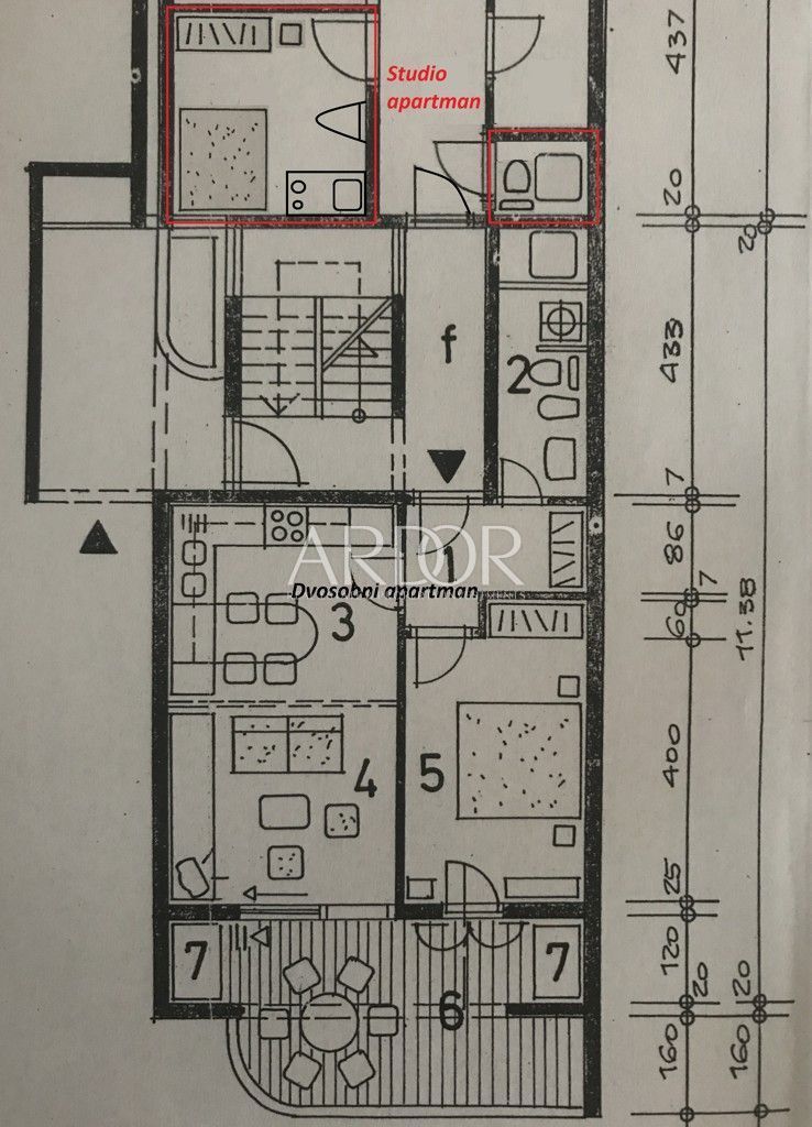 Appartamento Dramalj, Crikvenica, 59,98m2