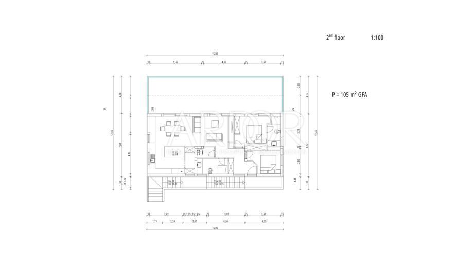 Appartamento Banjol, Rab, 134m2
