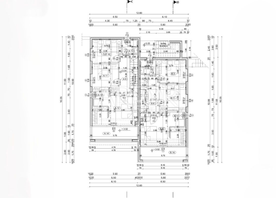 Appartamento Liganj, Lovran, 140m2