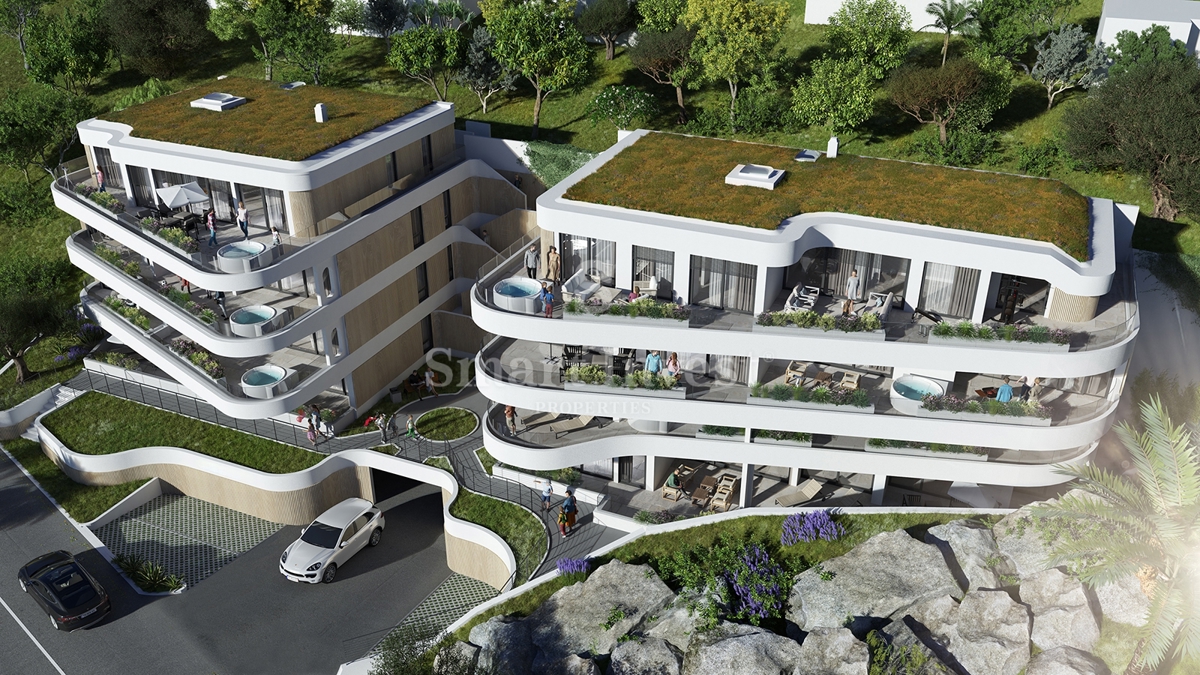ABBAZIA - CENTRO, lussuoso appartamento bilocale con terrazza