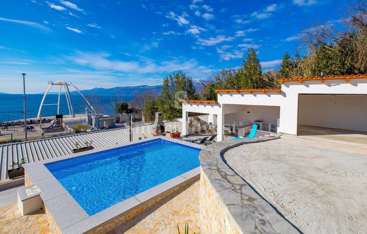 FIUME - KANTRIDA, casa con piscina e vista mare!