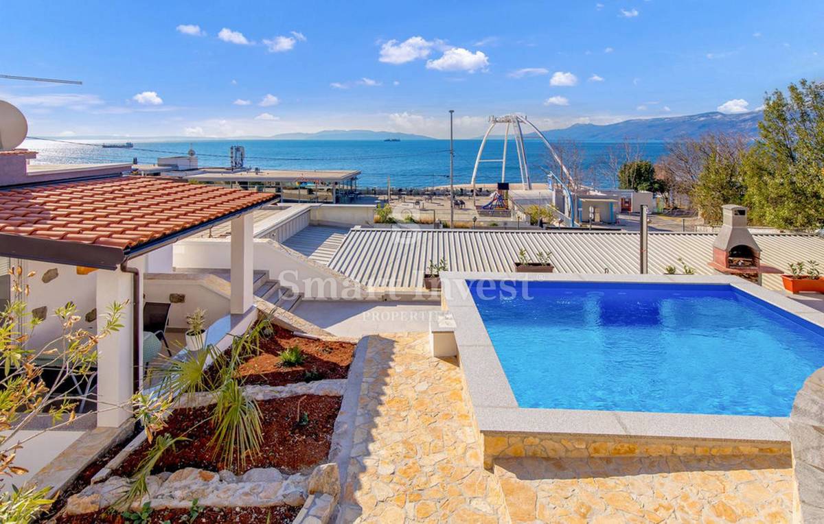 FIUME - KANTRIDA, casa con piscina e vista mare!
