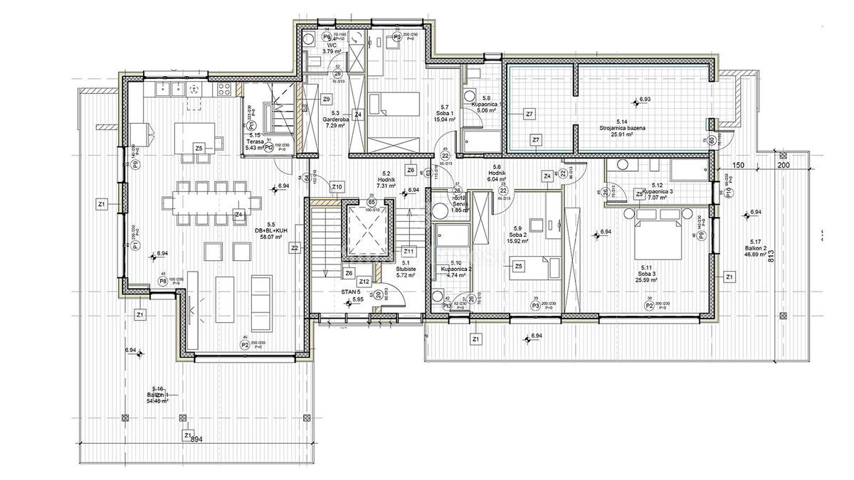 AppartameFIUME - BIVIO, attico di lusso con terrazza sul tetto e piscina