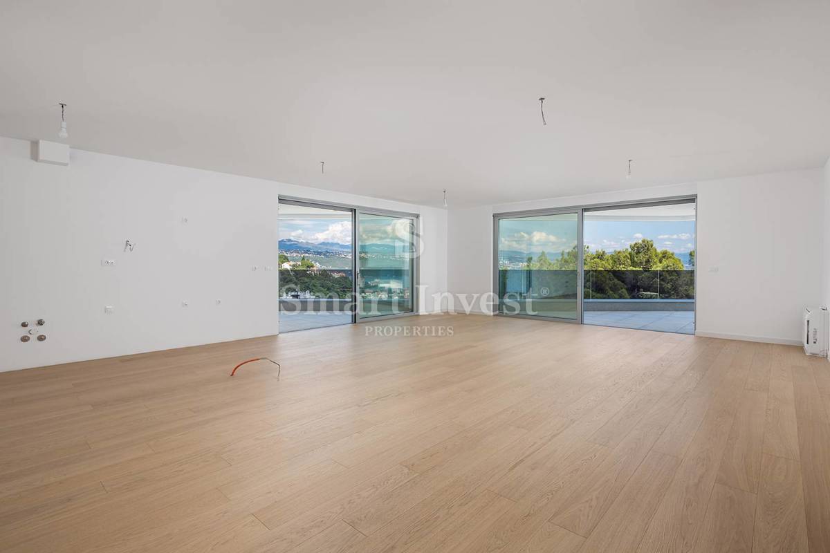 ABBAZIA, nuovo edificio di lusso con 7 appartamenti, piscina e vista mare