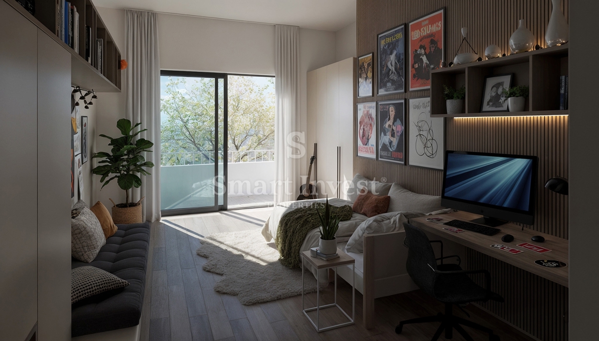 LOVRAN, terreno con permesso di costruire per una casa, vista mare