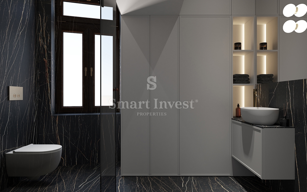 ABBAZIA, appartamento di lusso con balcone in un'antica villa vicino al mare