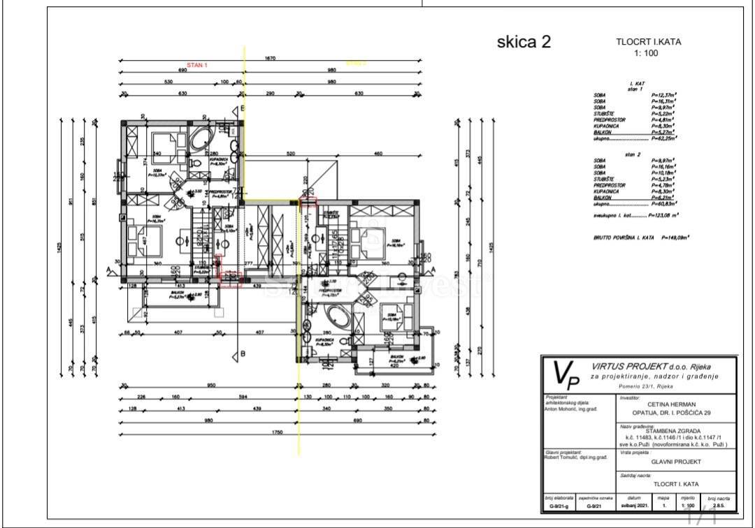 Casa Mučići, Matulji, 230m2