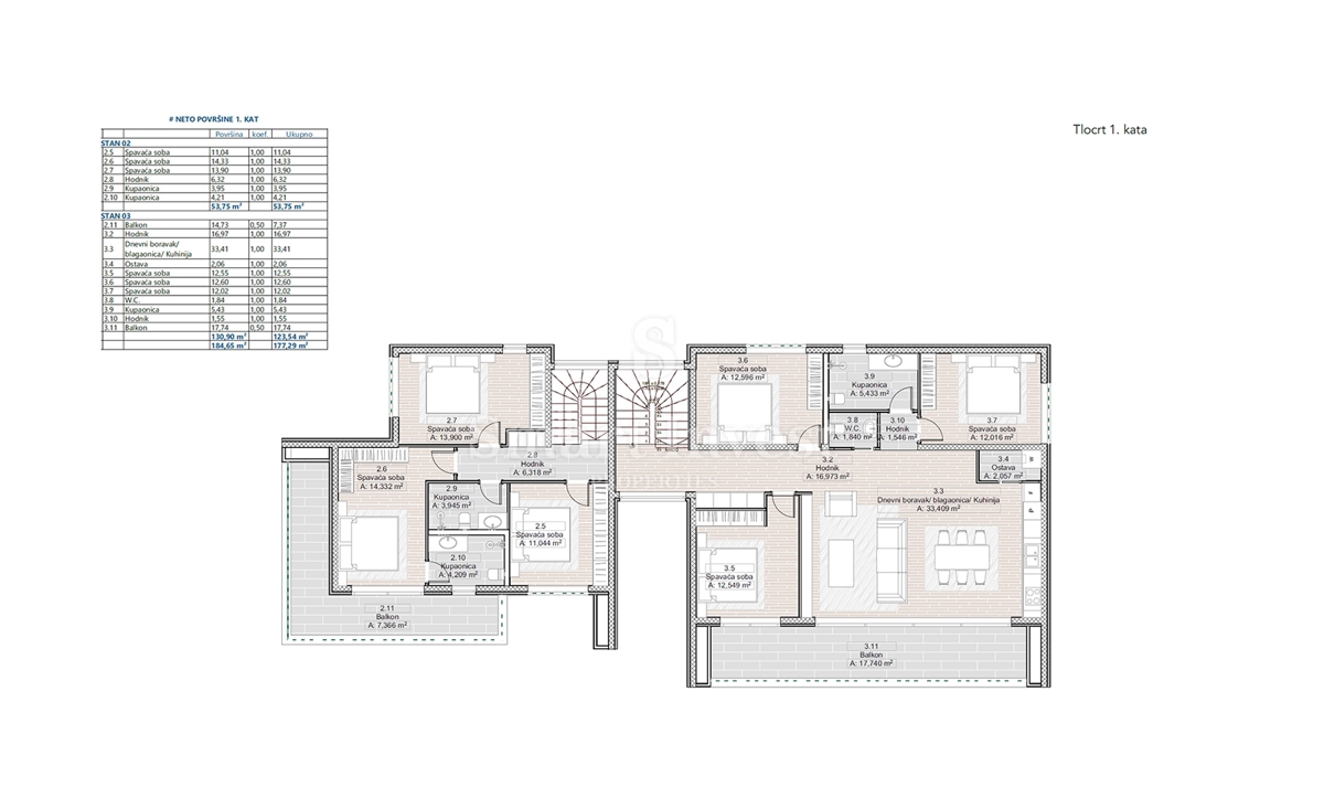 Terreno Jurdani, Matulji, 829m2
