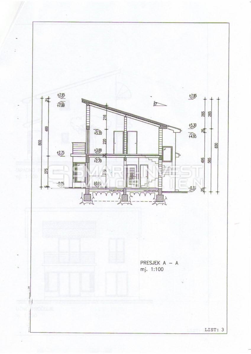 ABBAZIA - RUKAVAC, Terreno di 1117 m2 con permesso di costruzione per la casa, in vendita